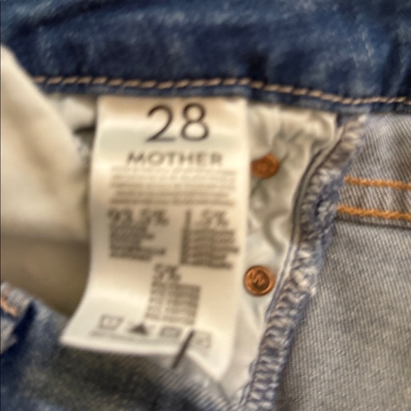 Mother frayed straight jeans - Picture 4 of 10